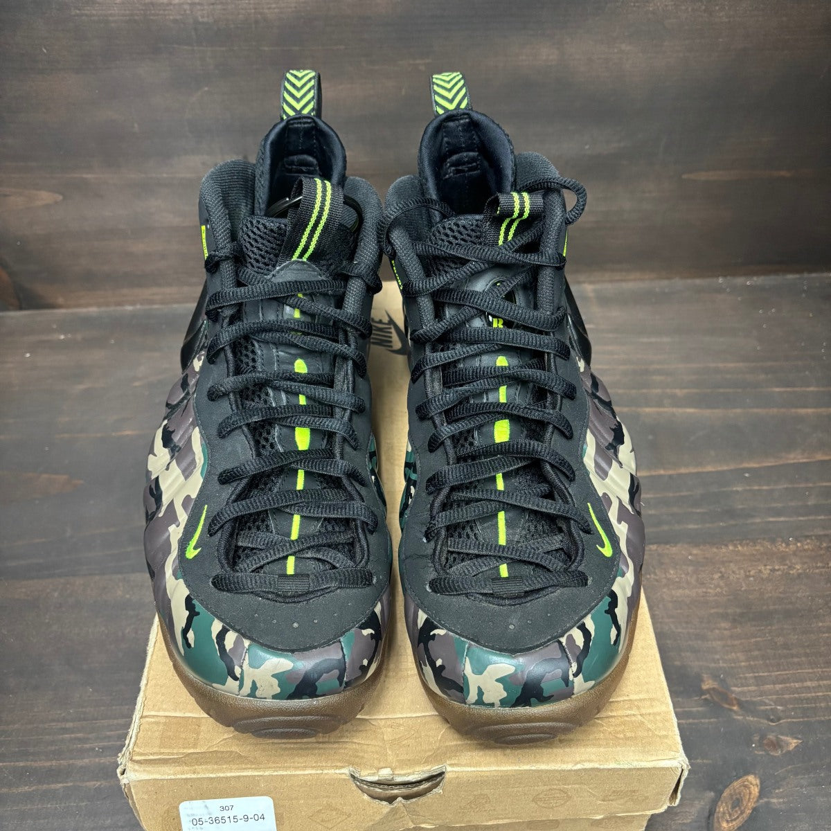 Nike Air Foamposite Pro Army Camo Size 12 (Pre-Owned)