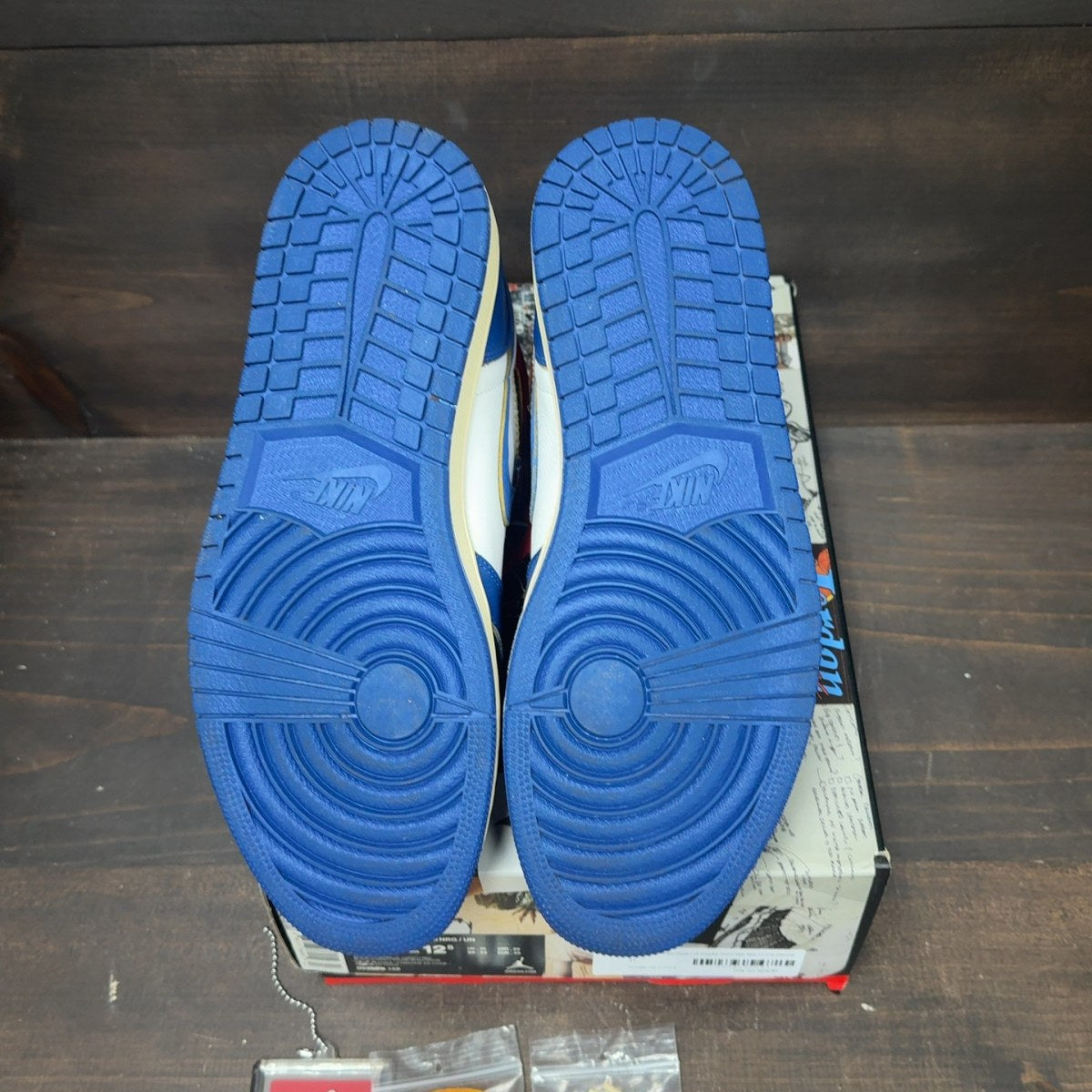 Jordan 1 Retro High Union Los Angeles Storm Blue - Image 5