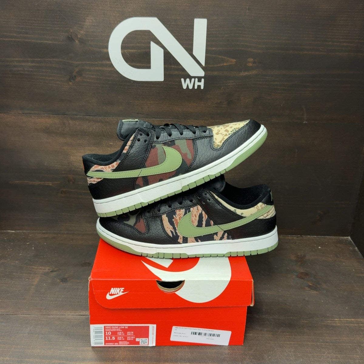 Nike Dunk Low Crazy Camo - Image 1