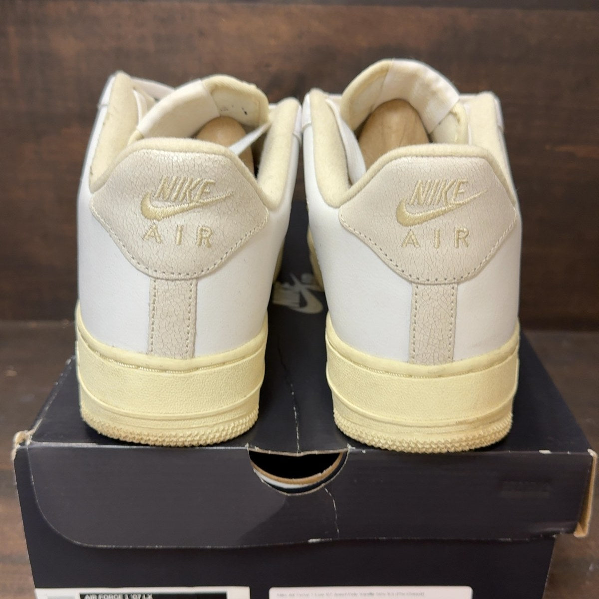Nike Air Force 1 Low '07 Jewel Pale Vanilla Size 9.5 (Pre-Owned) - aux
