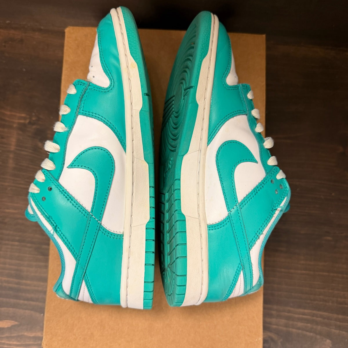 Nike Dunk Low Clear Jade Size 7 (Pre-Owned) - Image 6