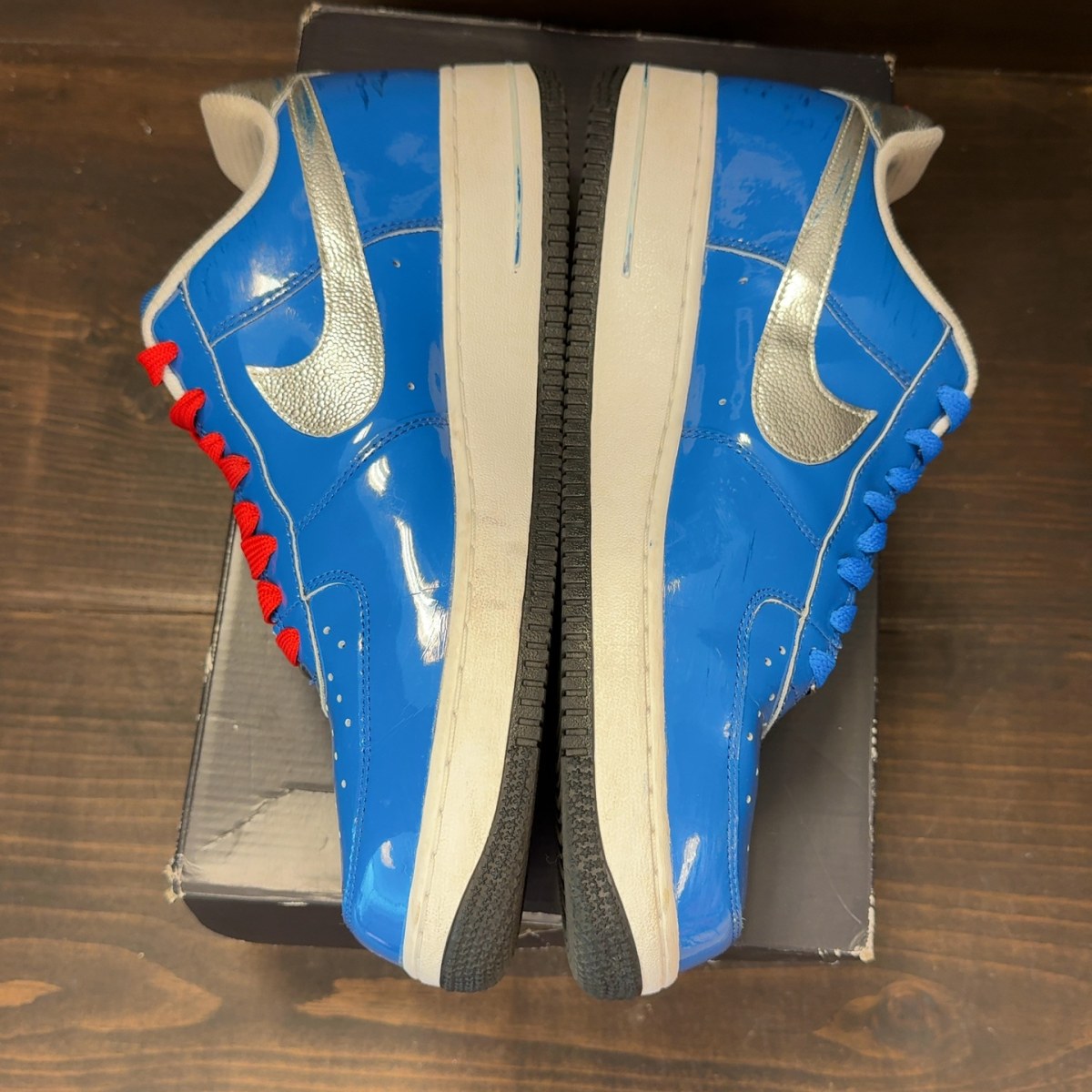 Nike Air Force 1 Low '07 NBA All-Star Royal (2010) Size 10.5 (Pre-Owned) - Image 4