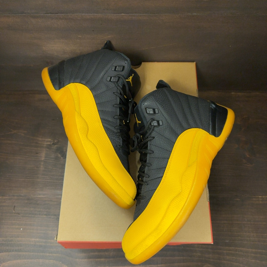 Jordan 12 Retro Black University Gold Size 11 (Pre-Owned)