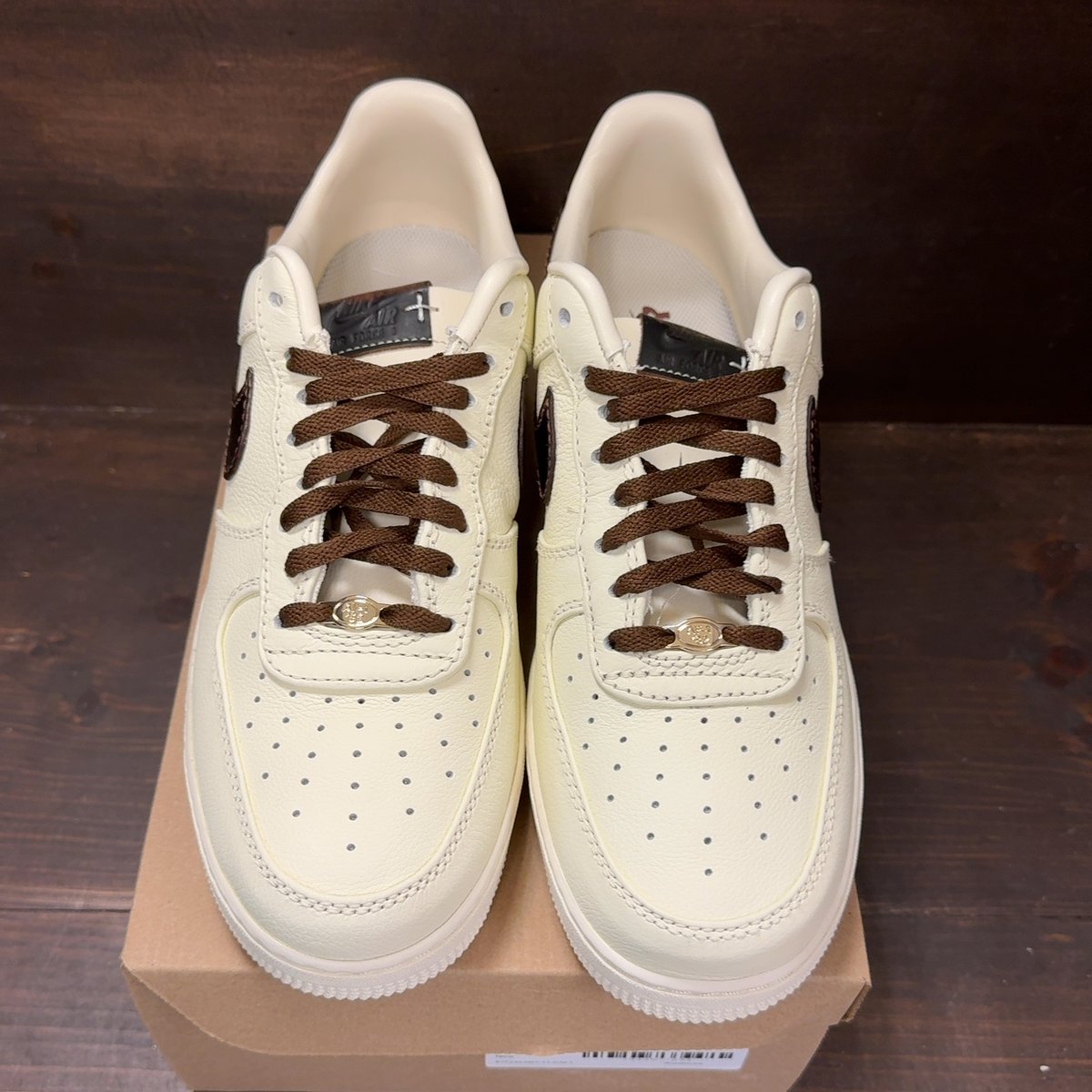Nike Air Force 1 Low '07 Soft Pearl Brown Croc Size 11.5 - tag