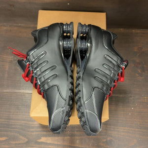Nike Shox NZ Black Varsity Red Size 11.5 (Pre-Owned) - aux