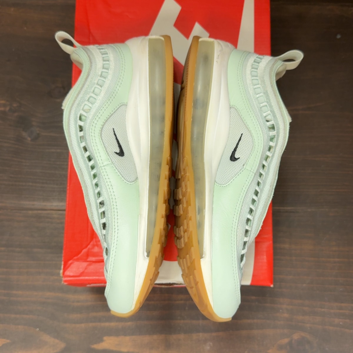 Nike Air Max 97 Barely Green (Women's) Size 6.5W (Pre-Owned) - Image 4