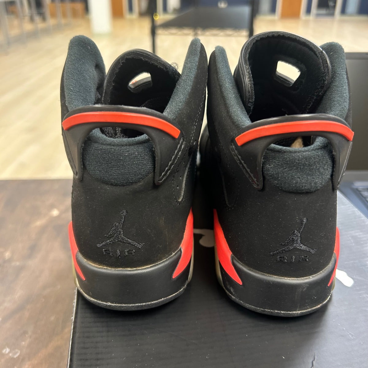Jordan 6 Retro Infrared Black (2014) (GS) - Image 4