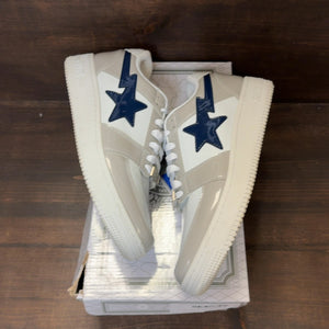 A Bathing Ape Bape Sta Low White Grey - Image 2