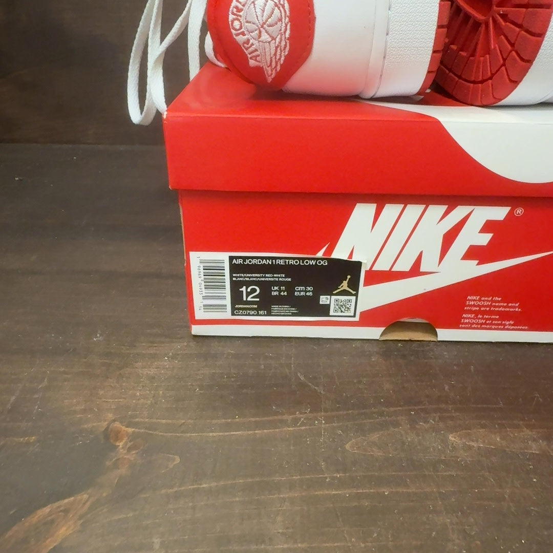 Jordan 1 Retro Low OG University Red - Image 8
