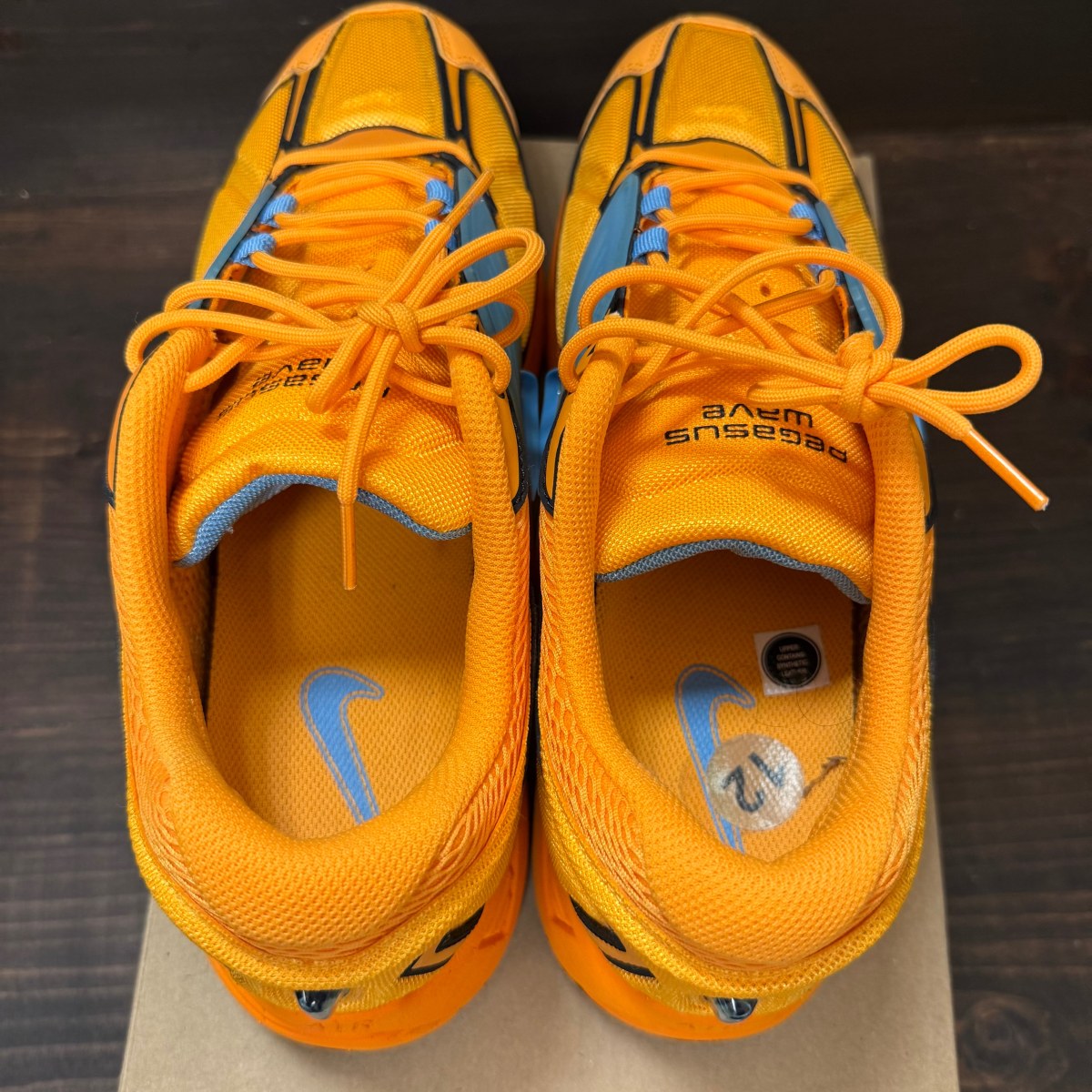 Nike Air Pegasus Wave Sundial Orange Blue Size 12 (Pre-Owned) - Image 5