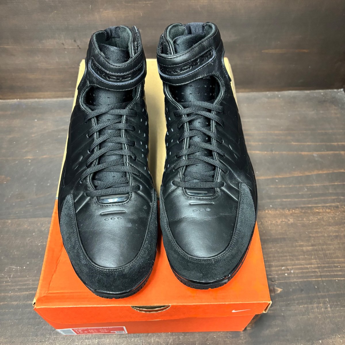 Nike Air Zoom Huarache 2K4 OT Black (2026) Size 12 (Pre-Owned) - side