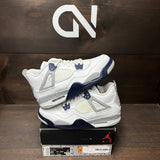 Jordan 4 Retro Midnight Navy (GS) Size 6.5Y (Pre-Owned) - front