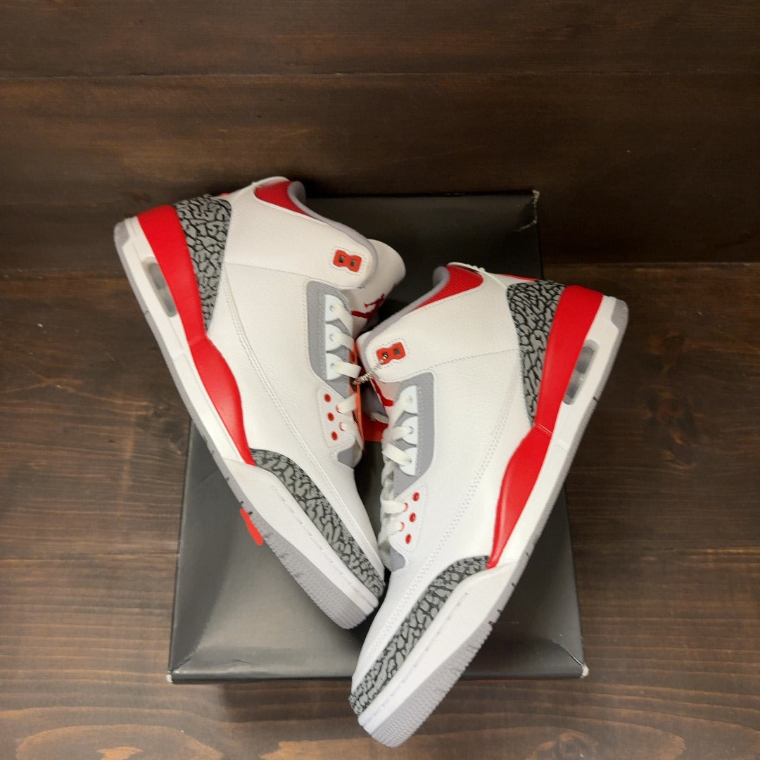 Jordan 3 Retro Fire Red (2022) Size 13 (Pre-Owned)