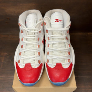 Reebok Question Mid Pearlized Red (2012) Size 9.5 (Pre-Owned) - Image 3