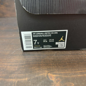 Jordan 4 Retro Rare Air (GS) Size 7Y (Pre-Owned)