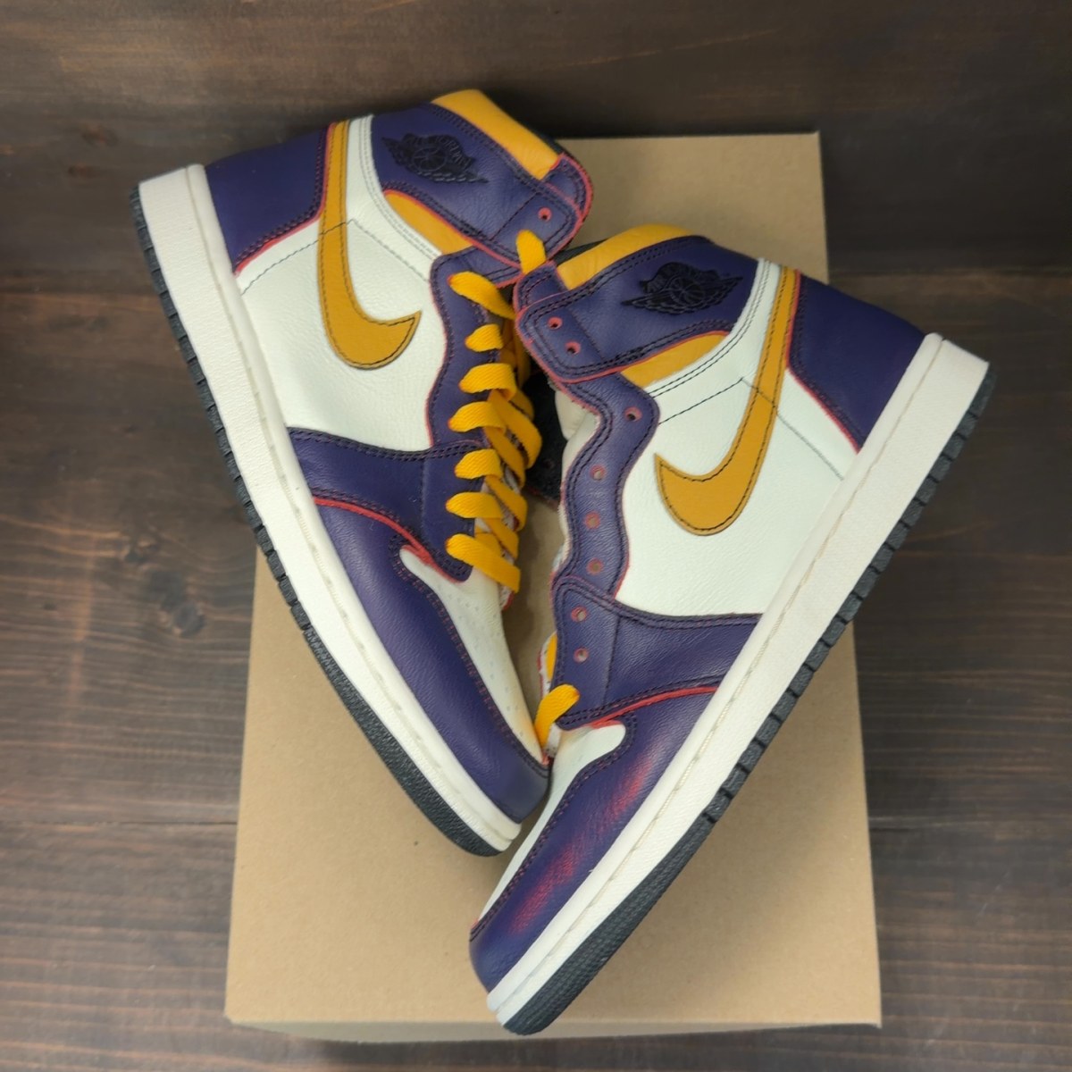 Jordan 1 Retro High OG Defiant SB LA to Chicago Size 8 (Pre-Owned) - Image 2