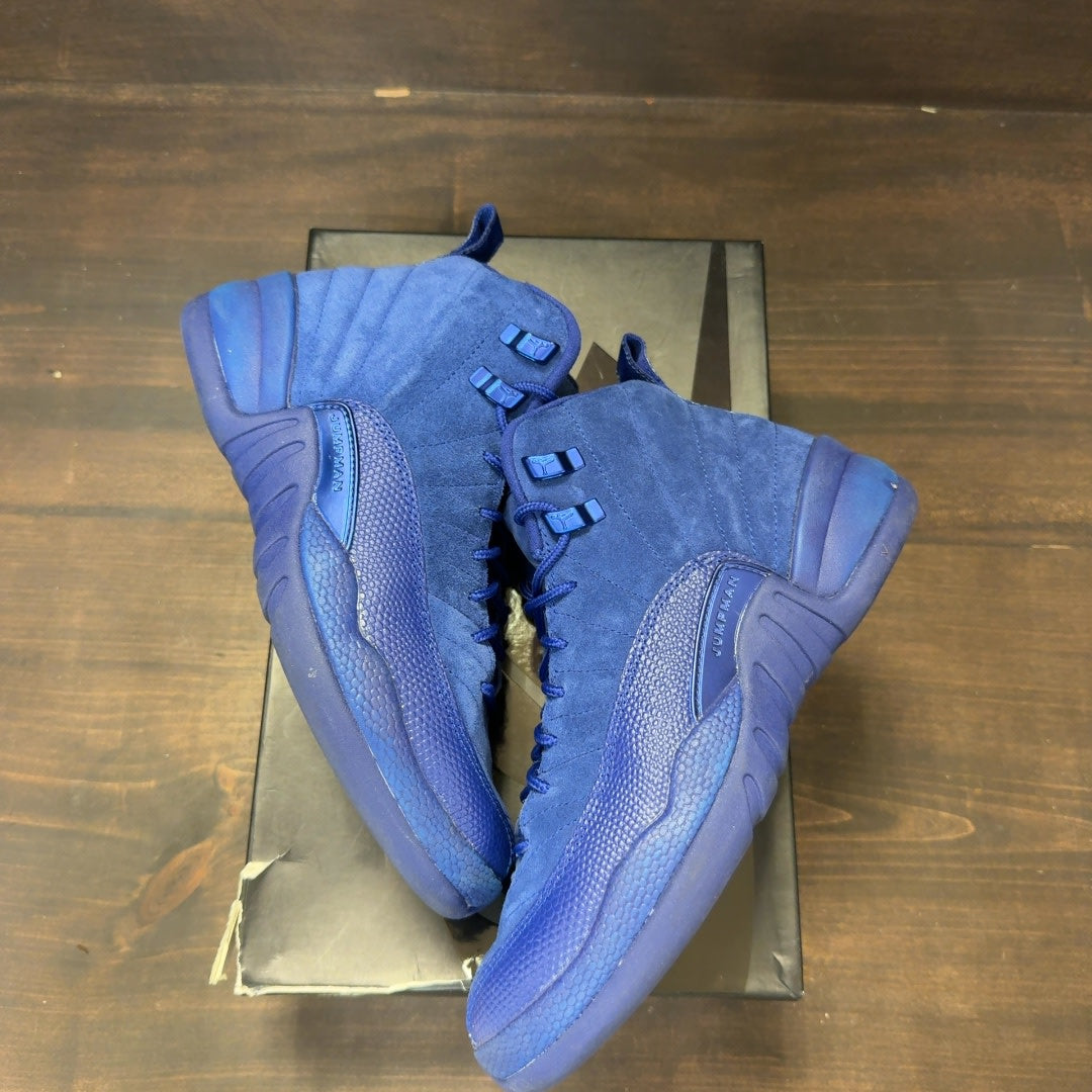 Jordan 12 Retro Deep Royal Blue (GS) Size 5Y (Pre-Owned) - Image 2