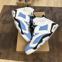 Jordan 6 Retro UNC White Size 10.5 (Pre-Owned) - Image 1