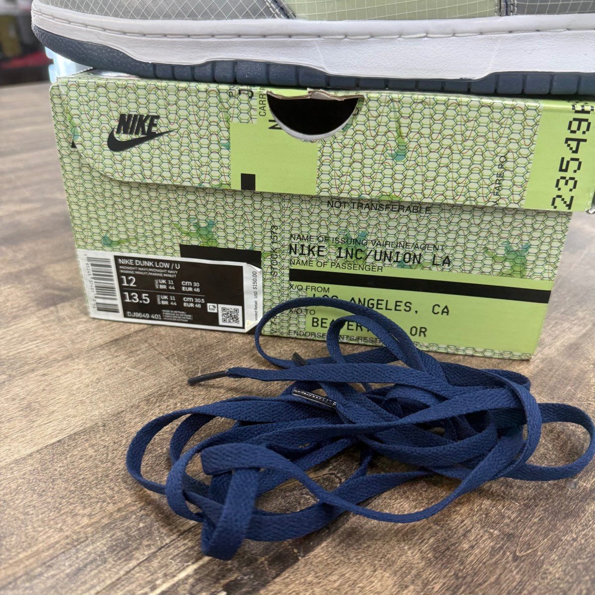 Nike Dunk Low Union Passport Pack Pistachio - Image 3