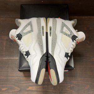 Jordan 4 Retro White Cement (2016) Size 11 (Pre-Owned) - aux