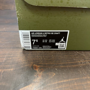 Jordan 4 Retro SE Craft Medium Olive - Image 7
