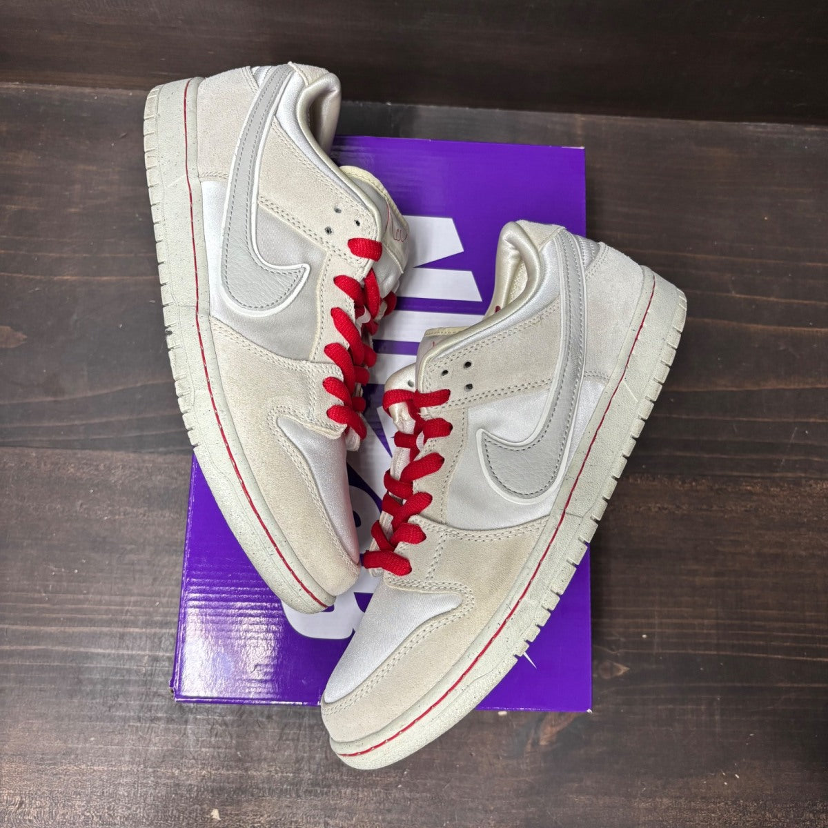 Nike SB Dunk Low City of Love Light Bone Size 10.5 (Pre-Owned) - Image 2