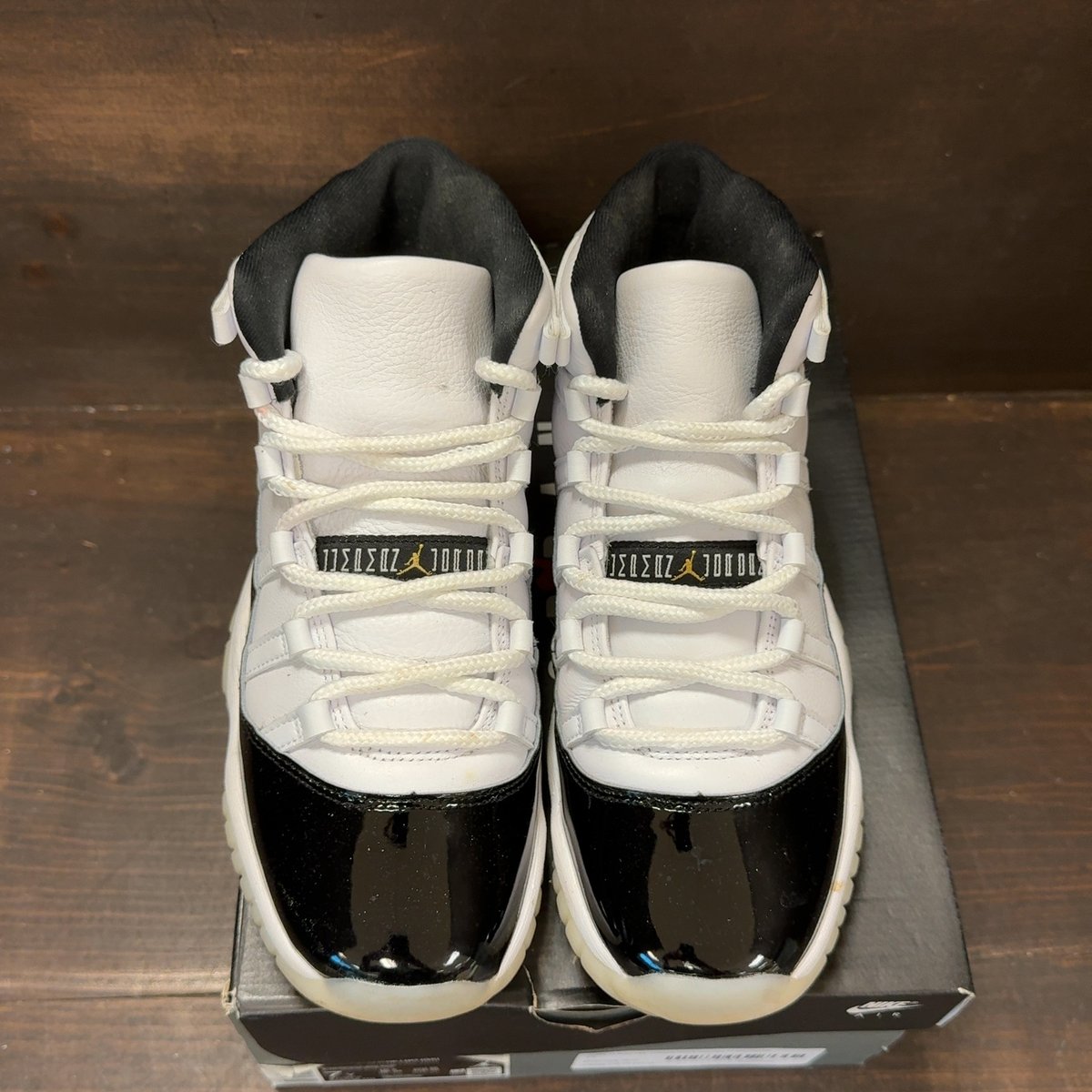 Jordan 11 Retro DMP Gratitude (2023) (GS) Size 7Y (Pre-Owned) - tag