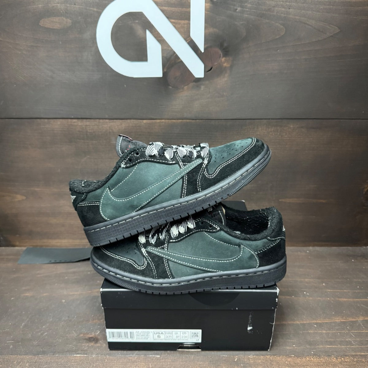 Jordan 1 Retro Low OG SP Travis Scott Black Phantom - Image 1