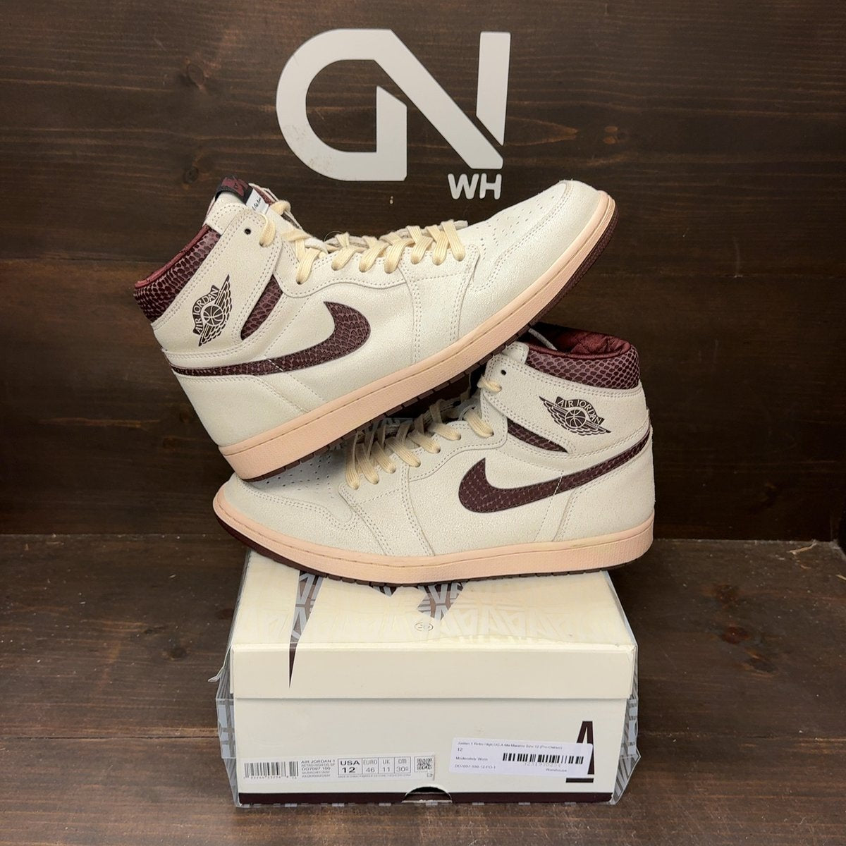 Jordan 1 Retro High OG A Ma Maniére Size 12 (Pre-Owned) - front