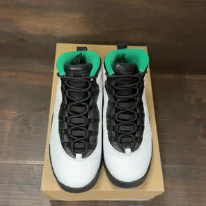 Jordan 10 Retro Seattle (GS) Size 7Y (Pre-Owned) - tag