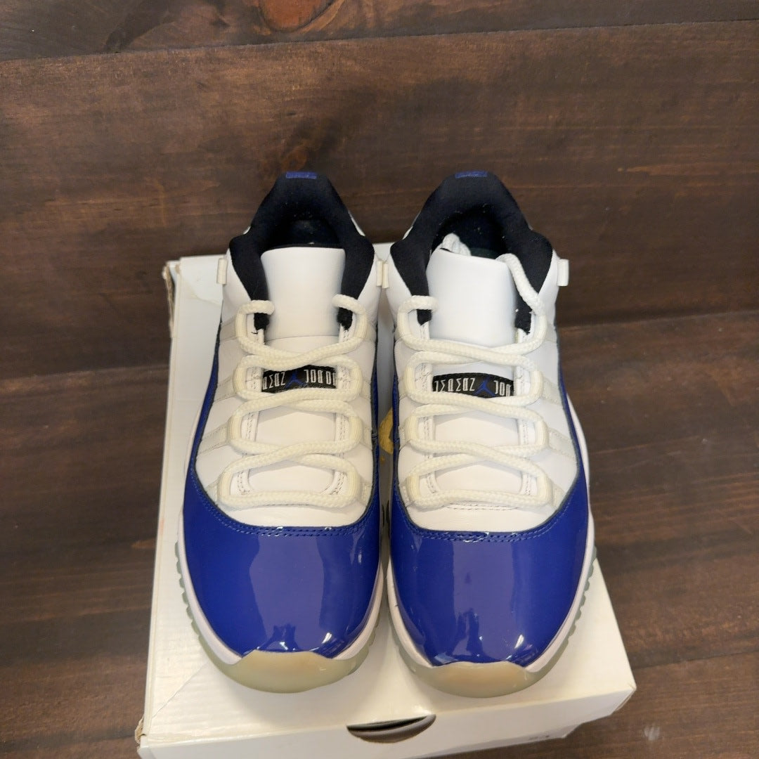 Jordan 11 Retro Low White Concord (Women's) - Image 3