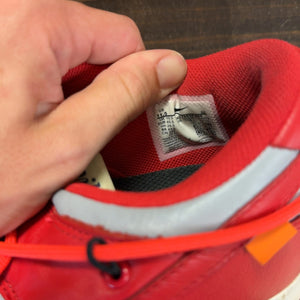 Nike Dunk Low Off-White University Red Size 11.5 (Pre-Owned) - Image 7