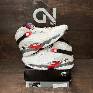 Jordan 8 Retro White True Red (2025) - Image 1