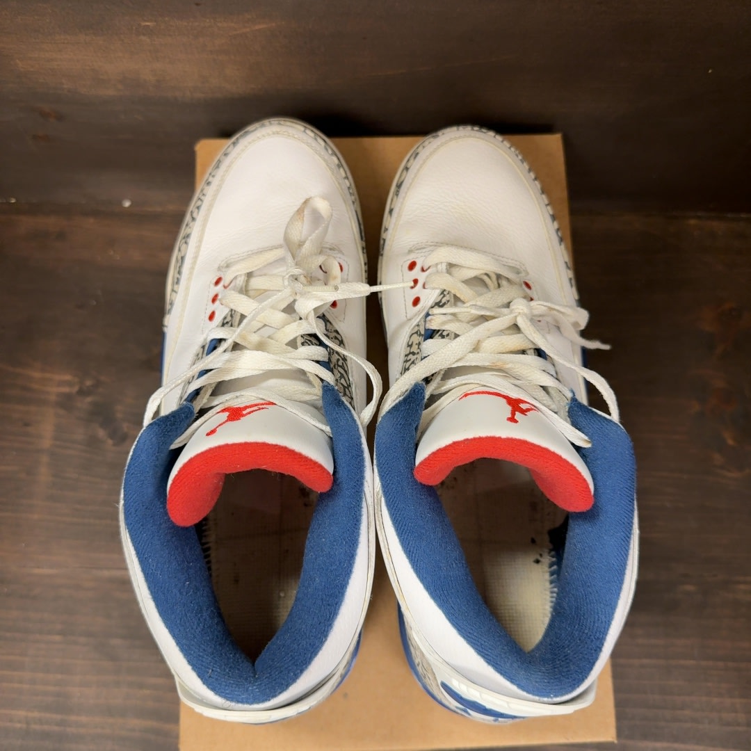 Jordan 3 Retro True Blue (2016) Size 12 (Pre-Owned) - Image 5