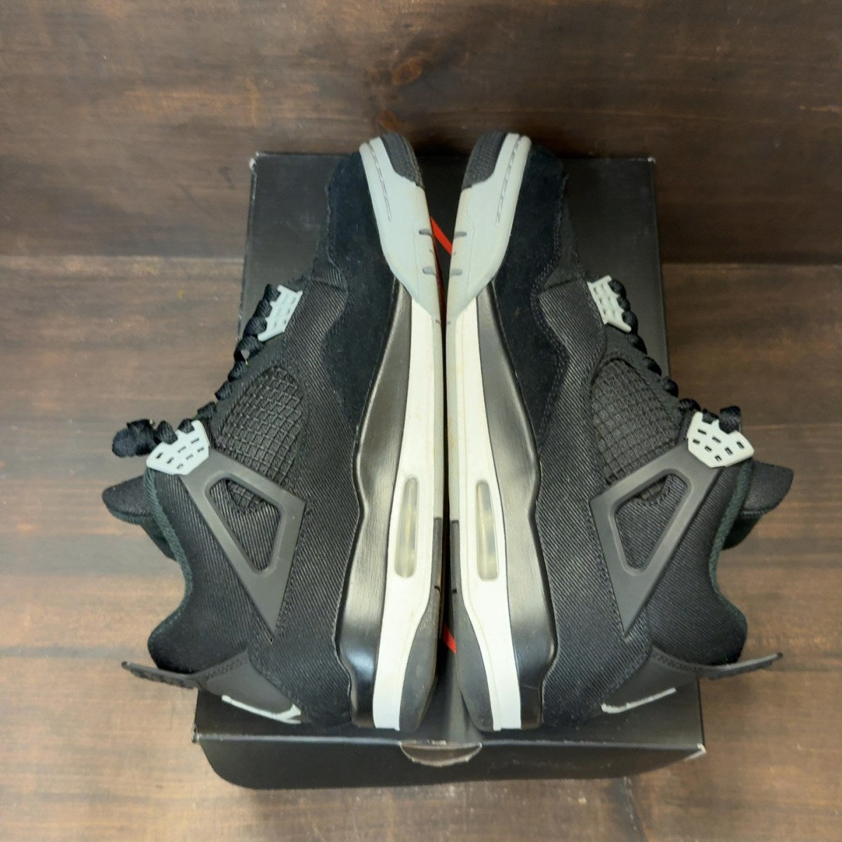 Jordan 4 Retro SE Black Canvas - Image 6