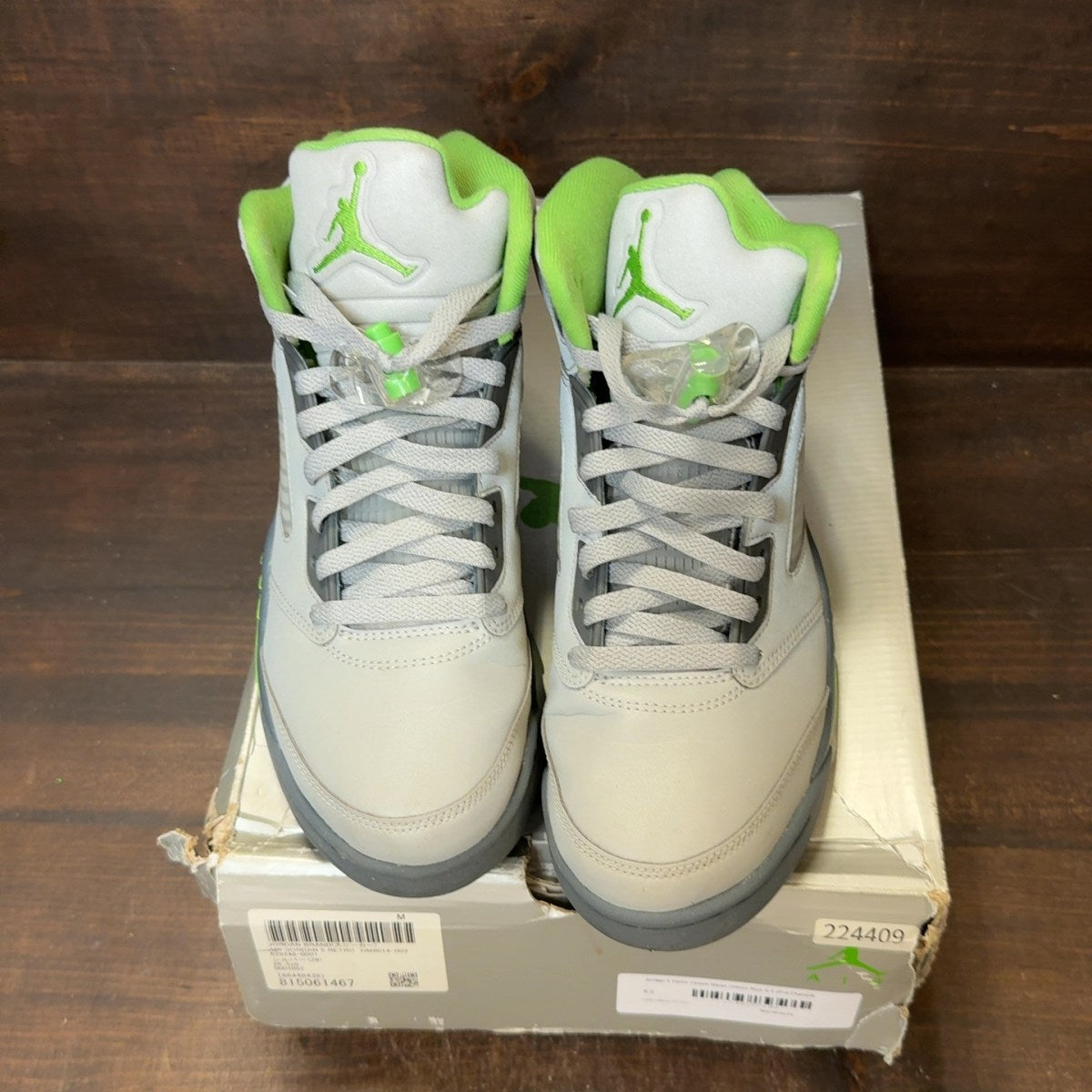 Jordan 5 Retro Green Bean (2022) - Image 3