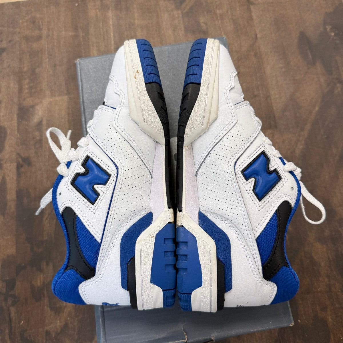 New Balance 550 White Blue - Image 4
