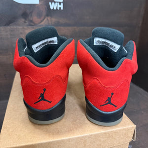 Jordan 5 Retro Raging Bull Red (2021) (GS) Size 5.5Y (Pre-Owned) - Image 4