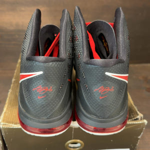 Nike LeBron 8 P.S. 'Black Red White' Size 8.5 (Pre-Owned) - aux