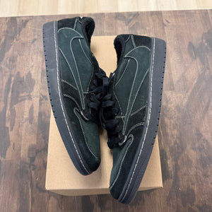 Jordan 1 Retro Low OG SP Travis Scott Black Phantom Size 14 (Pre-Owned) - Image 1