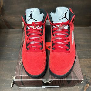 Jordan 5 Retro Raging Bull Red (2021) Size 13 (Pre-Owned) - side