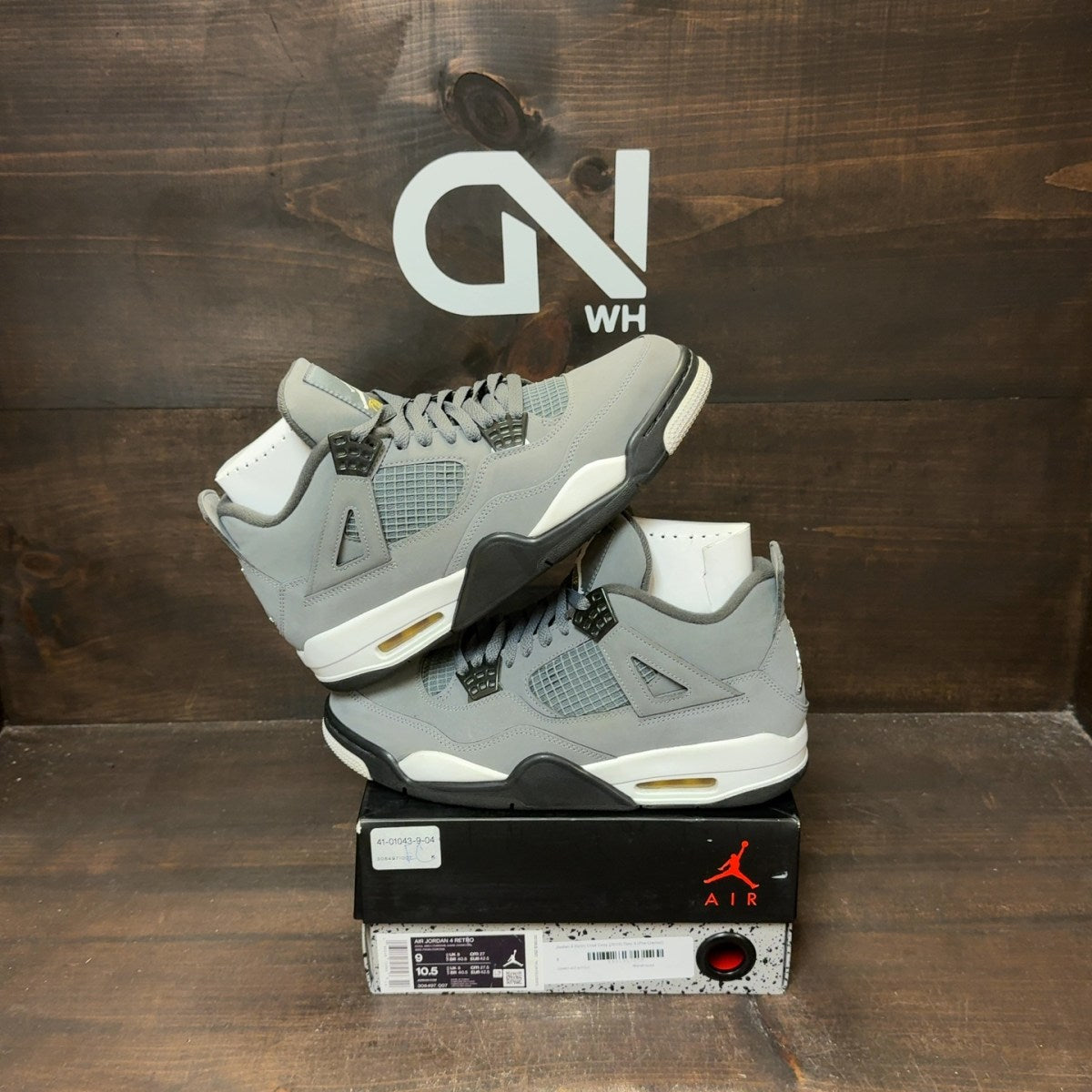 Jordan 4 Retro Cool Grey (2019) - Image 1