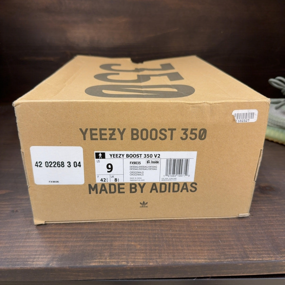 adidas Yeezy Boost 350 V2 Desert Sage Size 9 (Pre-Owned)