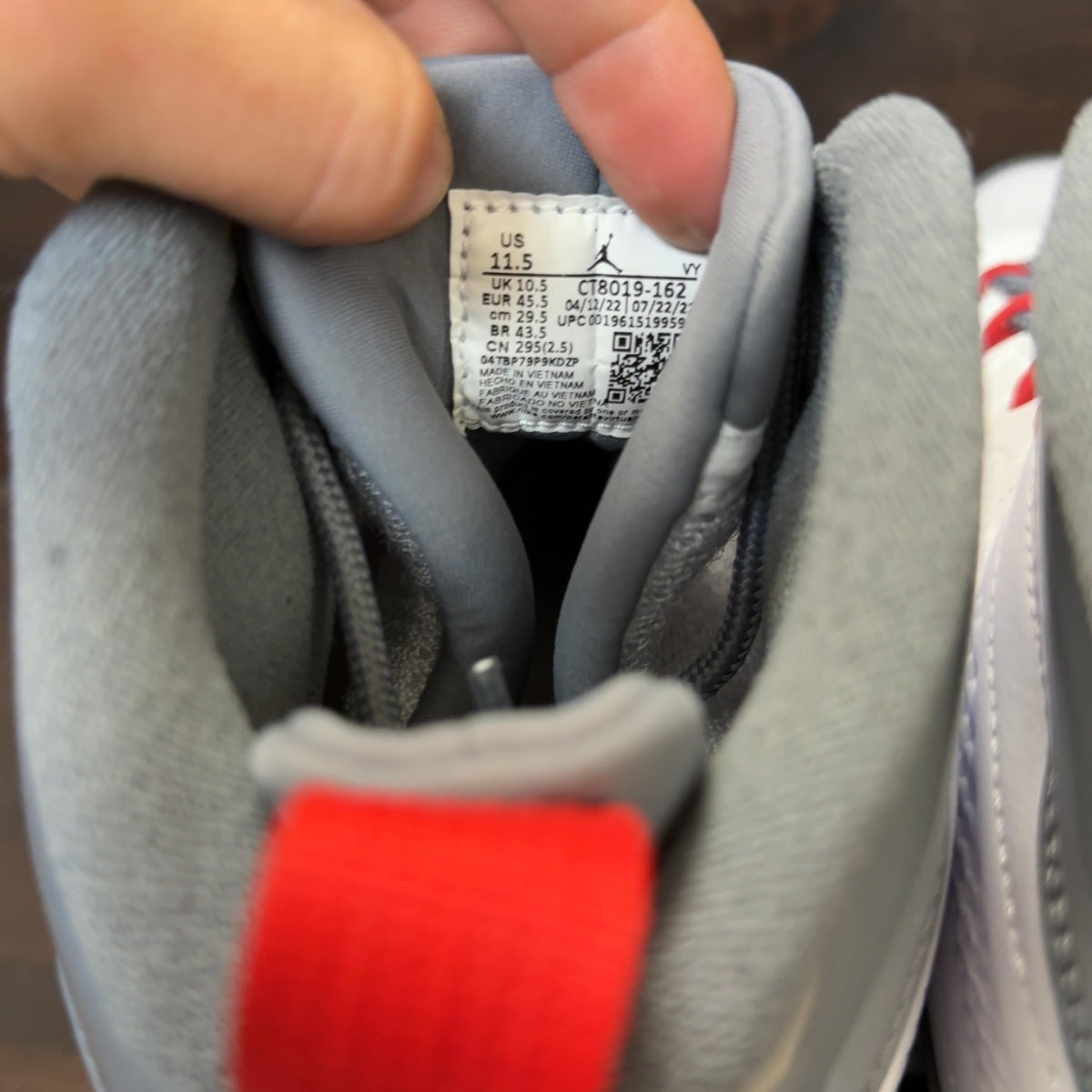 Jordan 9 Retro Fire Red - Image 7