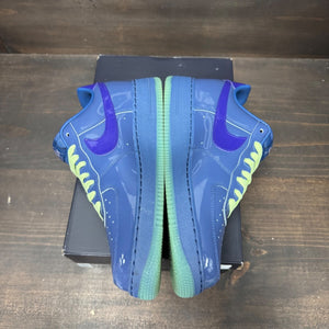 Nike Air Force 1 Low Patent Leather Mystic Navy Grape Ice - Image 3
