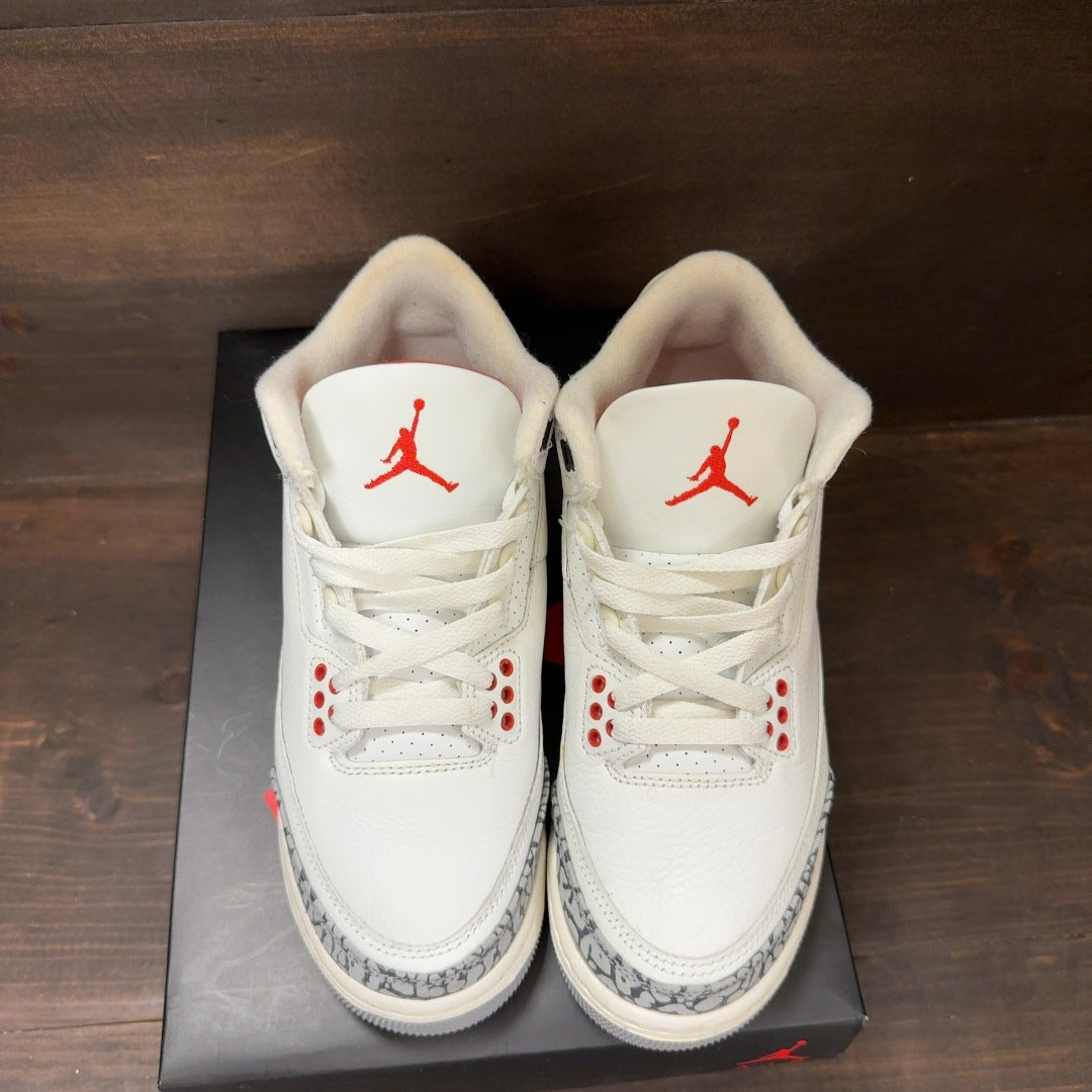 Jordan 3 Retro White Cement Reimagined (GS) Size 4.5Y (Pre-Owned)
