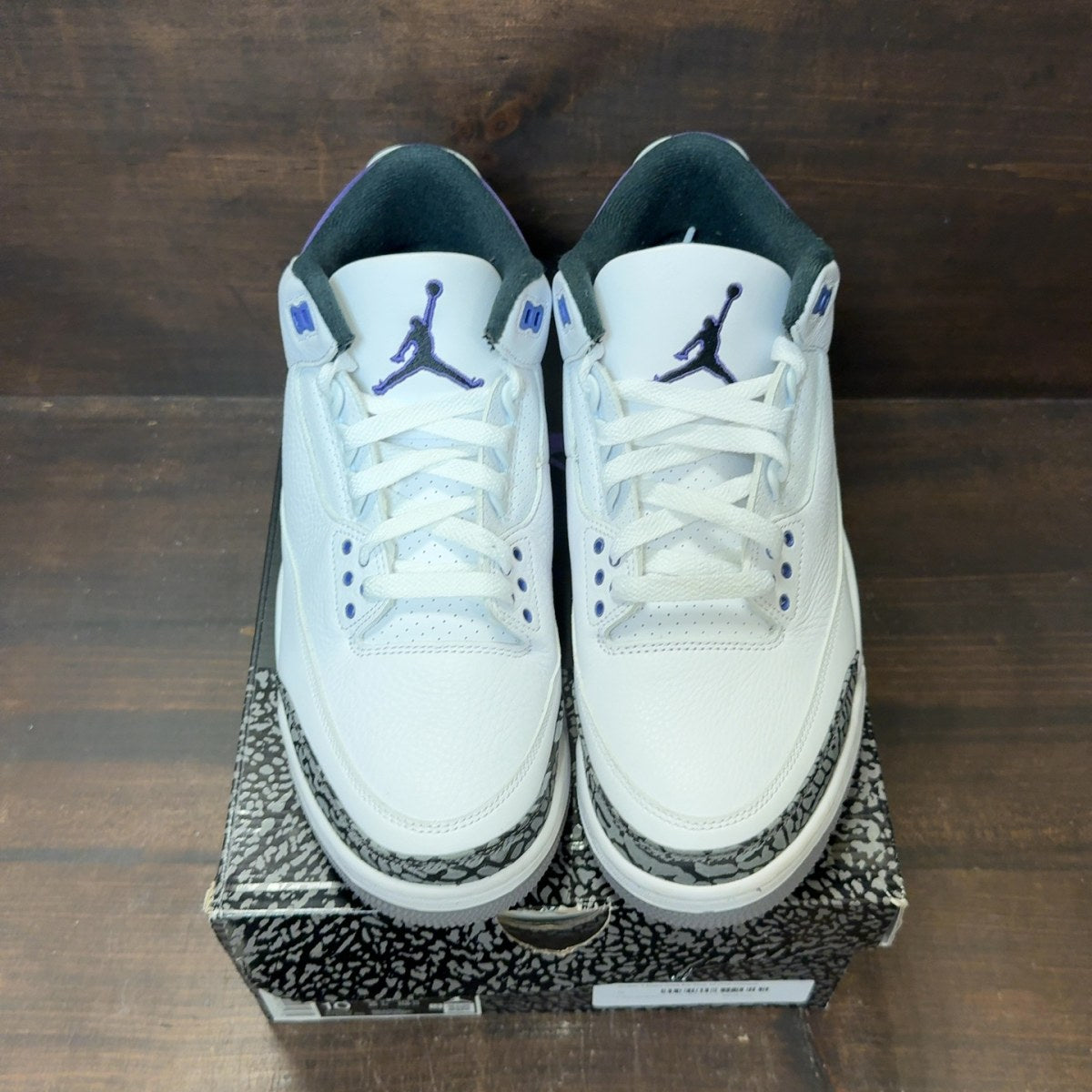Jordan 3 Retro Dark Iris - Image 3