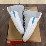 Jordan 12 Retro Grey University Blue - Image 1