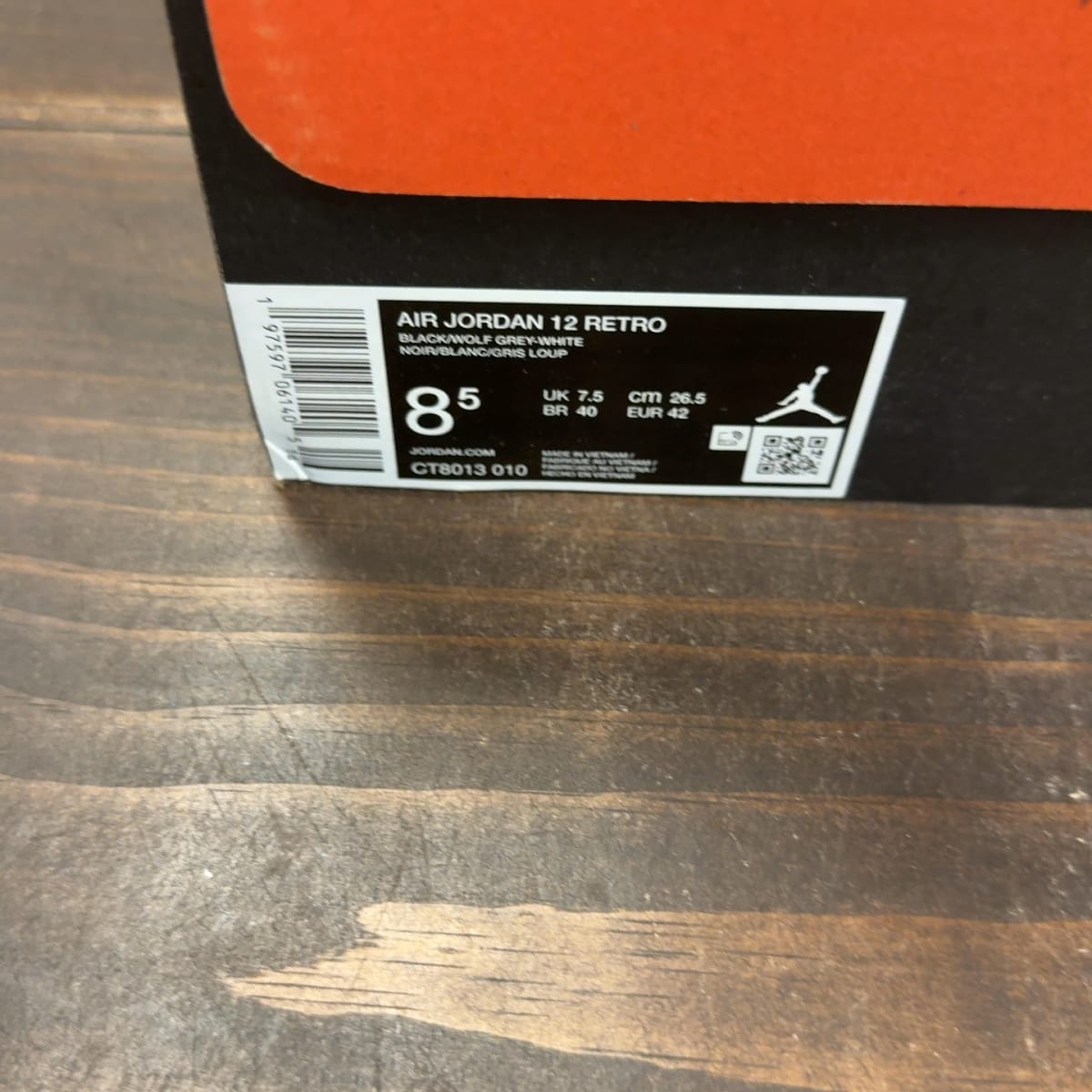 Jordan 12 Retro Barons Size 8.5 (Pre-Owned) - aux