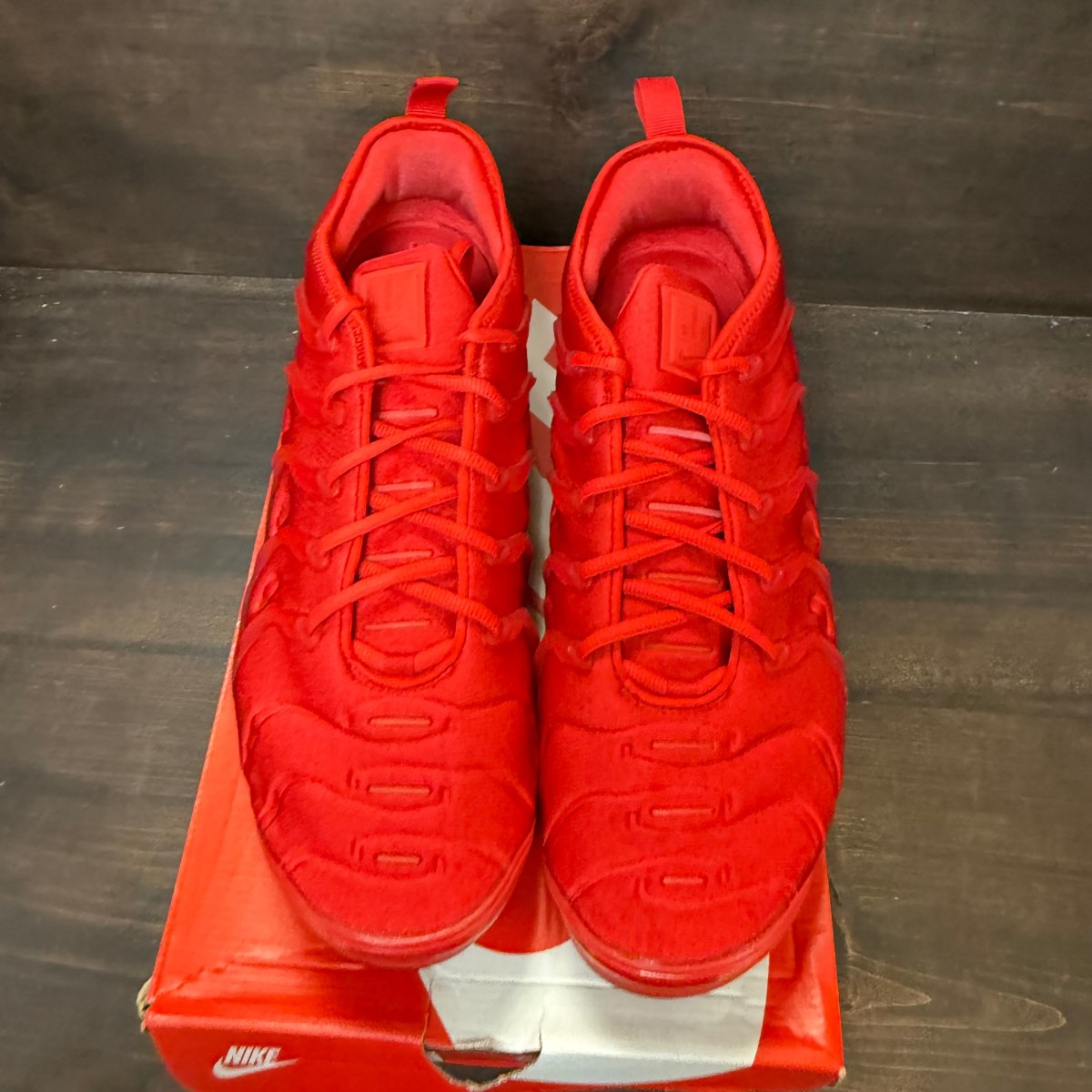 Nike Air VaporMax Plus Triple Red - Image 3